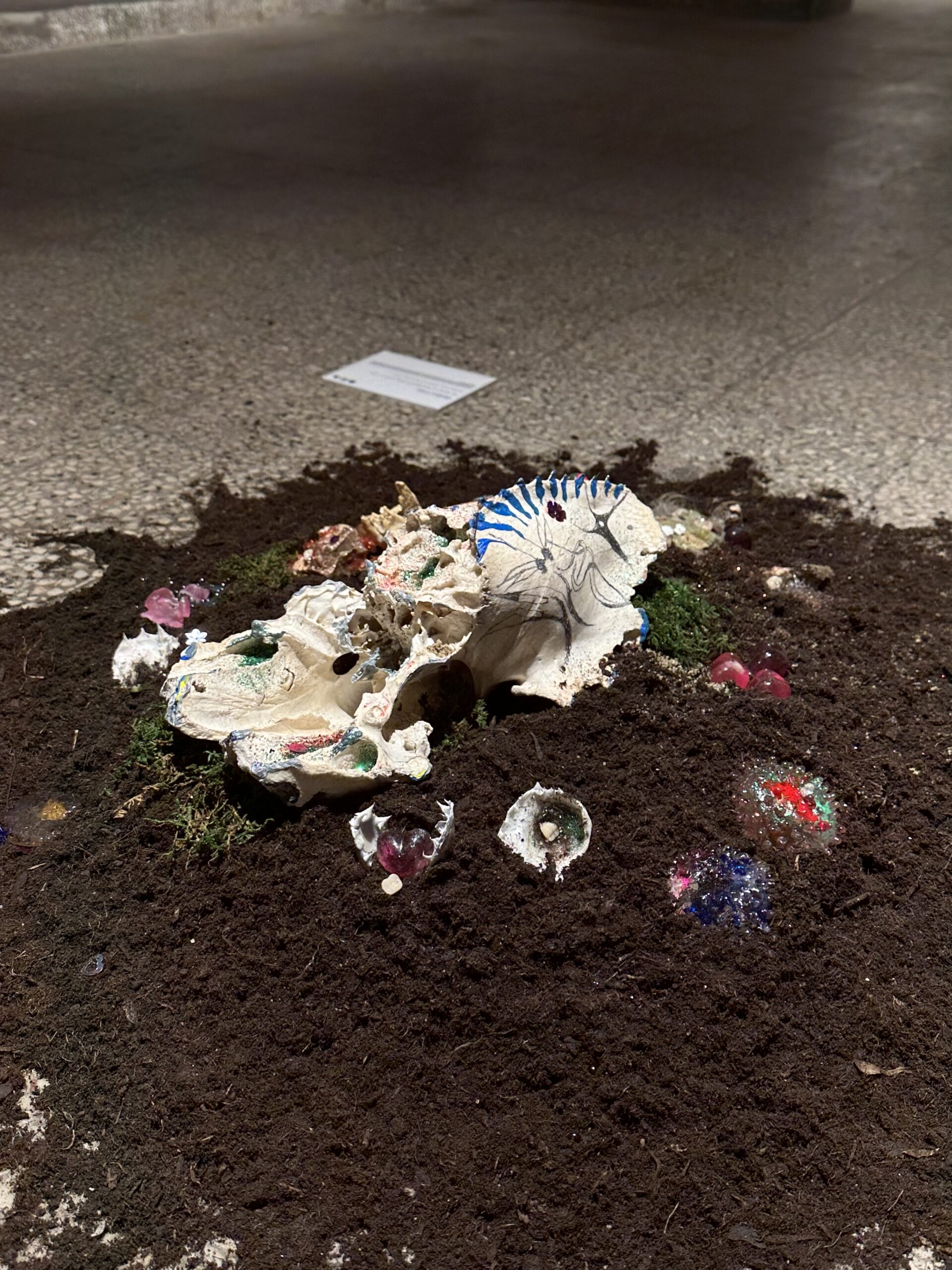 “My Body’s a Zombie For You”, site-specific installation, various sizes, 2023